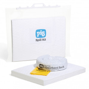 PIG® 15 L Oil-Only Spill Kit in a Clip-Close Bag