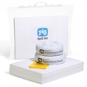PIG® 30 L Oil-Only Spill Kit in a Clip-Close Bag